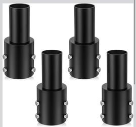 DoubleFill 4 Pcs Slip Fitter Light Pole Tenon Adapter for 3 Inch X(398)