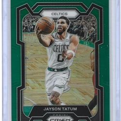 Jayson Tatum Boston Celtics Green Prizm