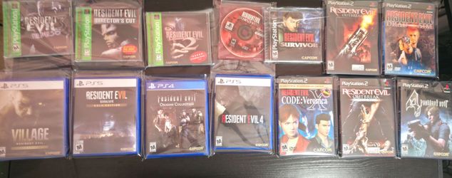 🎮 Resident Evil Collection For Sale 🧟‍♂️