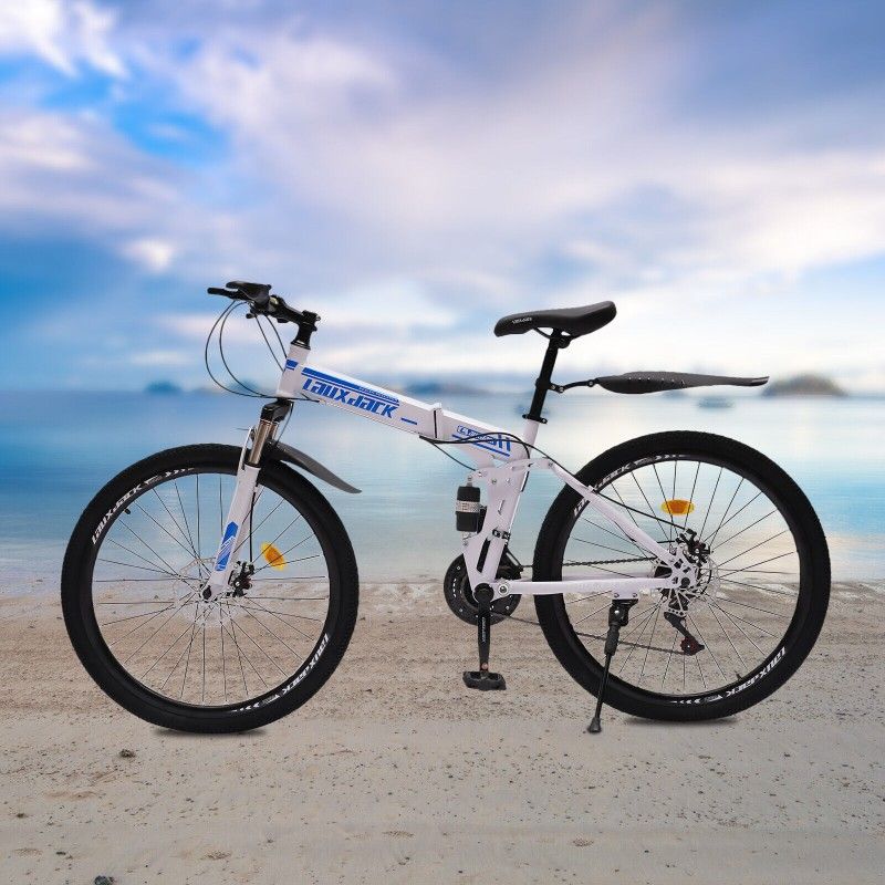 26" Laux Jack 24 Speed FOLDING MOUNTAIN BIKE