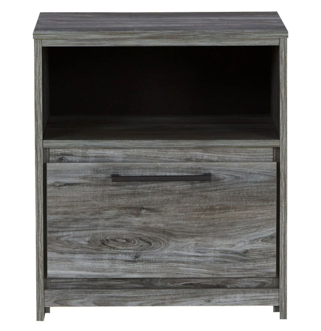 2 Gray Side Tables And chest 