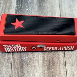 JIM DUNLOP TBM95 Tom Morello Signature Cry Baby Wah Guitar Pedal 