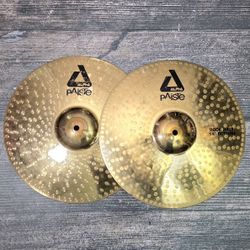 Paiste Alpha Rock Hi Hat 14 Drum Cymbal !! $100 Or Best Offer !!