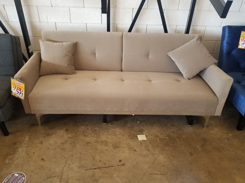 Grey Futon