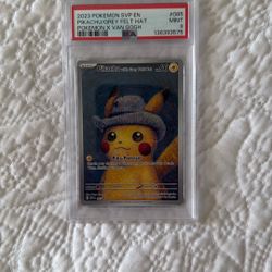 Pokemon Pikachu/Grey Felt Hat