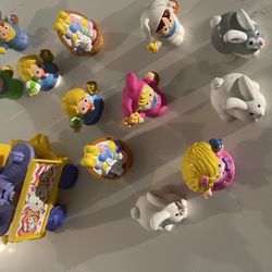 Little People, Easter, Little People, Figures And TY Beanie Baby Green Bunnies