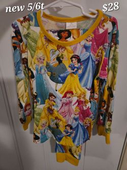 New girls disney princess bamboo set