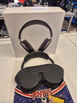 1st Gen Apple AirPods Max Space Gray w/ Black Headband (Lightning) A2096 H0YM94XDP3W9 $140.00