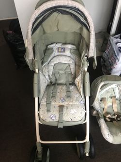 Graco baby car seat & stroller set