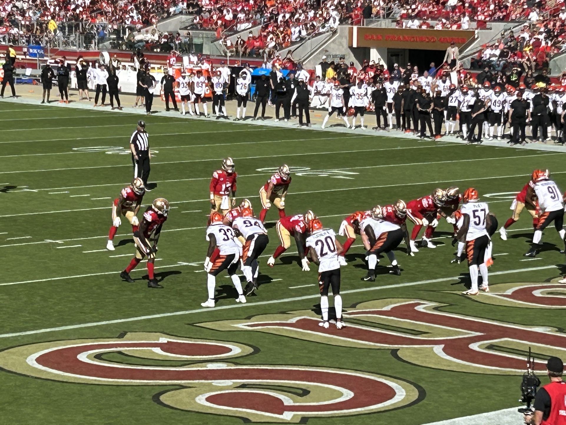 Carolina Panthers Vs San Francisco 49ers - Lower Bowl