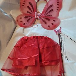 New Butterfly Girls Costum ( Size 4 and Under )