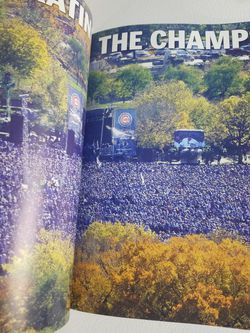 ⚾️Chicago Cubs Commemorative 2016 Championship  Magazine Issue Thumbnail