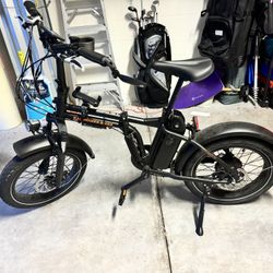 Upgraded RadPower  E-bike (Upgrade And In perfect condition)