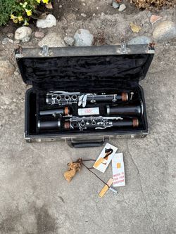 Wooden clarinet