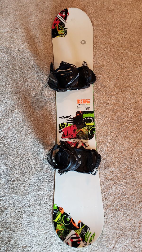 Ride Control Series Snowboard w/ Bindings & Boots for Sale in Fairfax