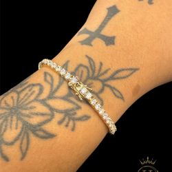 3mm Tennis Bracelet Unisex