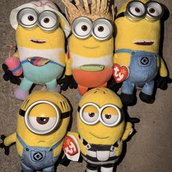 A Set Of Five Minions