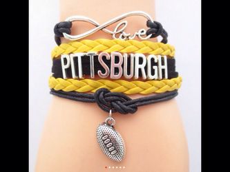 Steeler bracelet