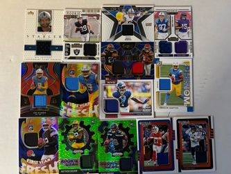 NFL Memorabilia cards