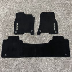 RAM ‘1500 Quad Cab’ Black Carpet OEM Floor Mat Set - (2019-2024)