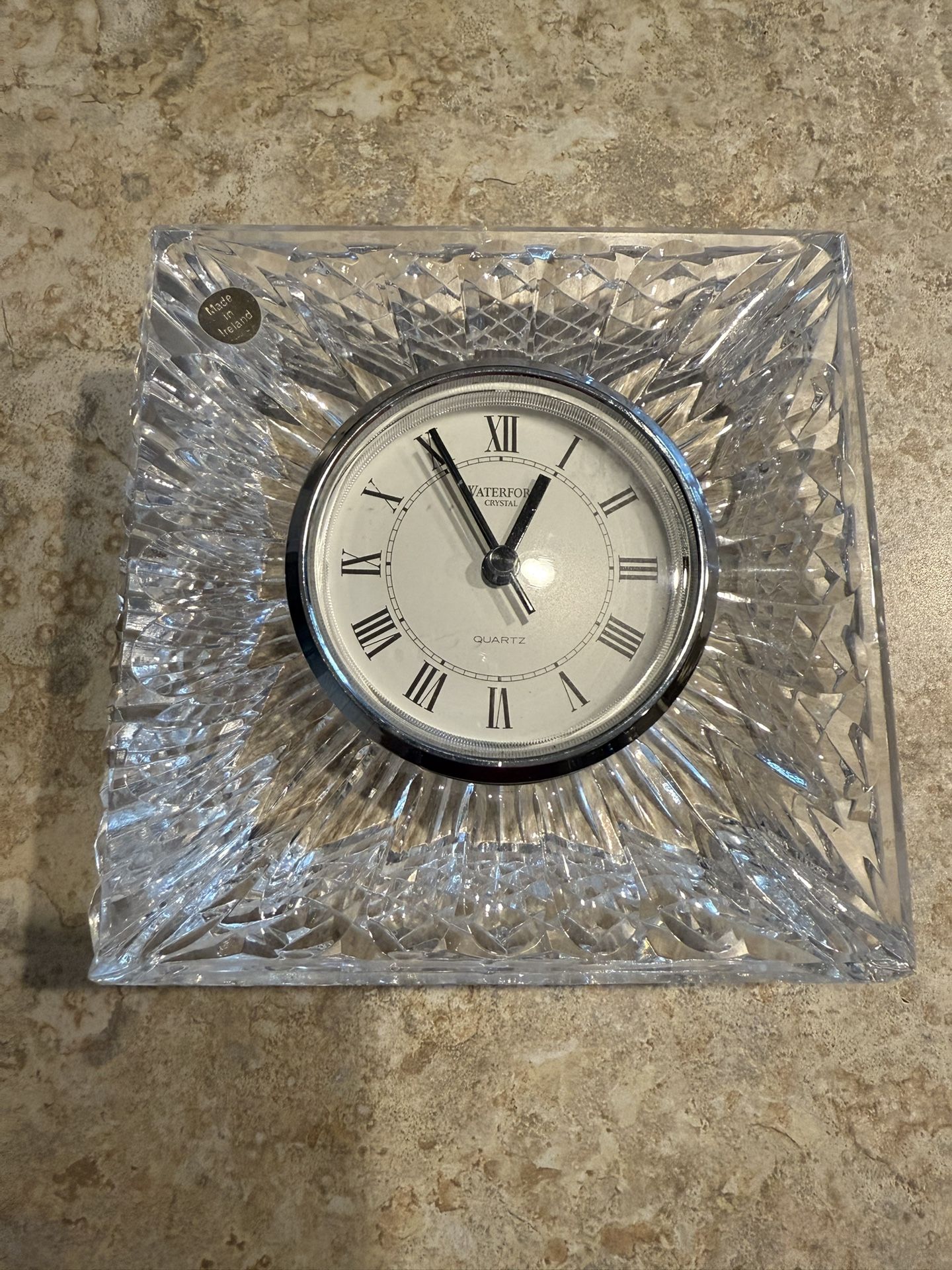 Waterford Crystal Clock