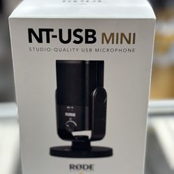 Rode NT-USB Mini Microphone Black