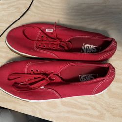 Vans Red