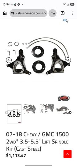 2007-2018 chevy/gmc CST lift spindles