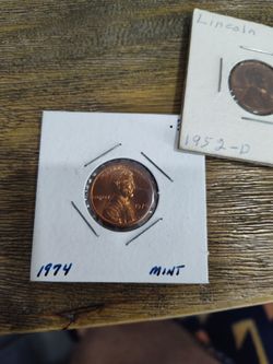 1974 Lincoln Memorial Cent Mint Condition