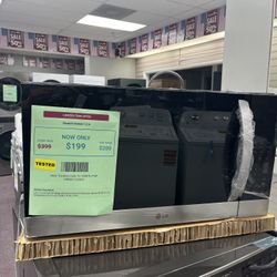 Microwave, LG New Open Box Over The Range Microwave 