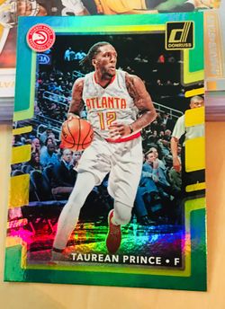 2017-2018 Taurean Prince green Parallel refractor Card #3