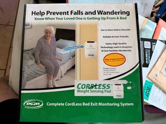 Smart cordless weight sensing pad