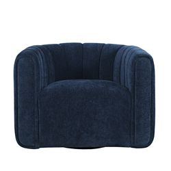 Grande Navy Swivel Accent Chair