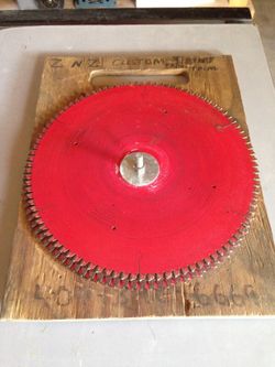 Used 12" blades (96 teeth)