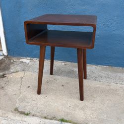 Mid Century Night Stand Nightstand Table