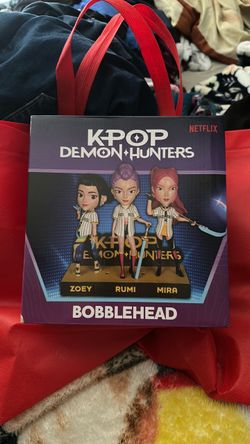 K-pop demon hunters bobblehead