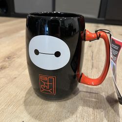 Disney Big Hero 6 Baymax Coffee Mug with Health Rating Scale