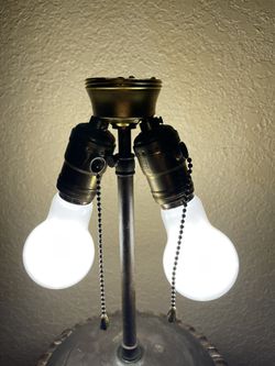 Vintage Wooden Lamp Thumbnail