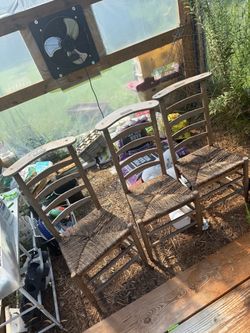 Antique prayer chairs