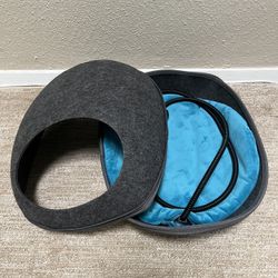Clawsable Cat Cave With Heating Pad