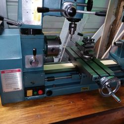 Smithy CB-1220 XL 3-in-1 metal lathe, milling machine and drill press