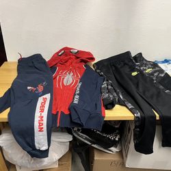 Boys Jogging Sets Seze 7/ Each 5$//p.j. 2$each,perfect 