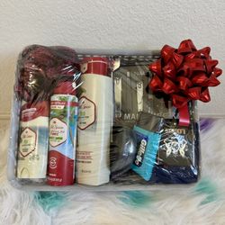 MEN GIFT BASKET, MEN CHRISTMAS GIFT, FATHER'S DAY GIFT, BIRTHDAY GIFT, SELF-CARE GIFT, CHRISTMAS GIFT
