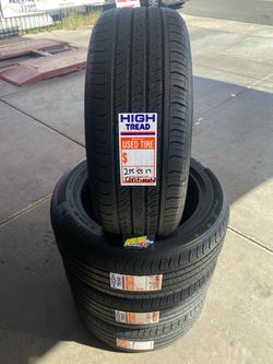 Continental Used Tires Set 215/55/17