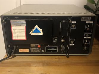 Sony U-matic VO-5600 Professional Videocassette Recorder – Service History – Broadcast Studio Deck