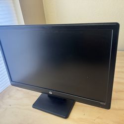 HP 20” Inch Monitor With HDMI Cable 