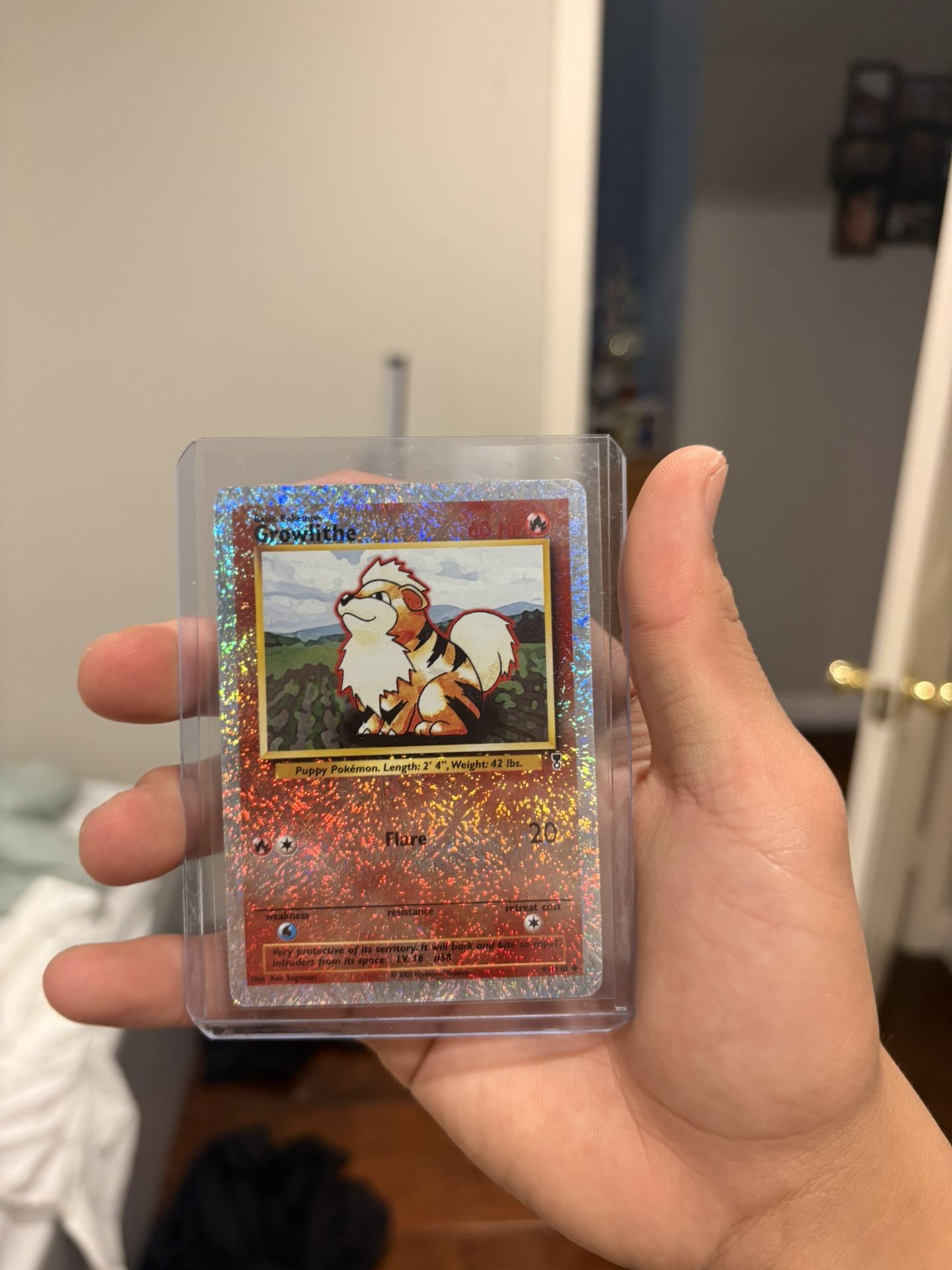 Growlithe Legendary Collection Reverse Holo