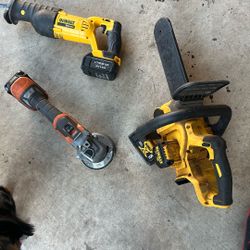 Dewalt Sawzaw Chainsaw Rigid Grinder