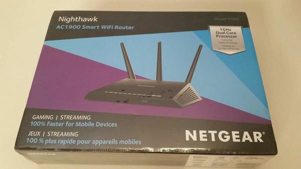 NETGEAR Nighthawk AC1900 Smart WiFi Router (R7000)