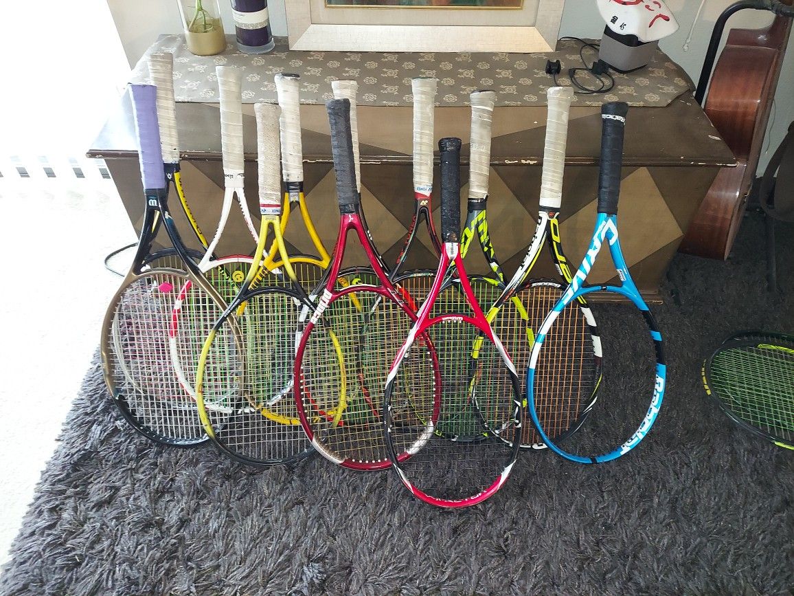 Tennis Rackets Stringing